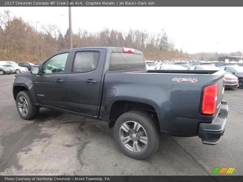 Graphite Metallic / Jet Black/­Dark Ash 2017 Chevrolet Colorado WT Crew Cab 4x4