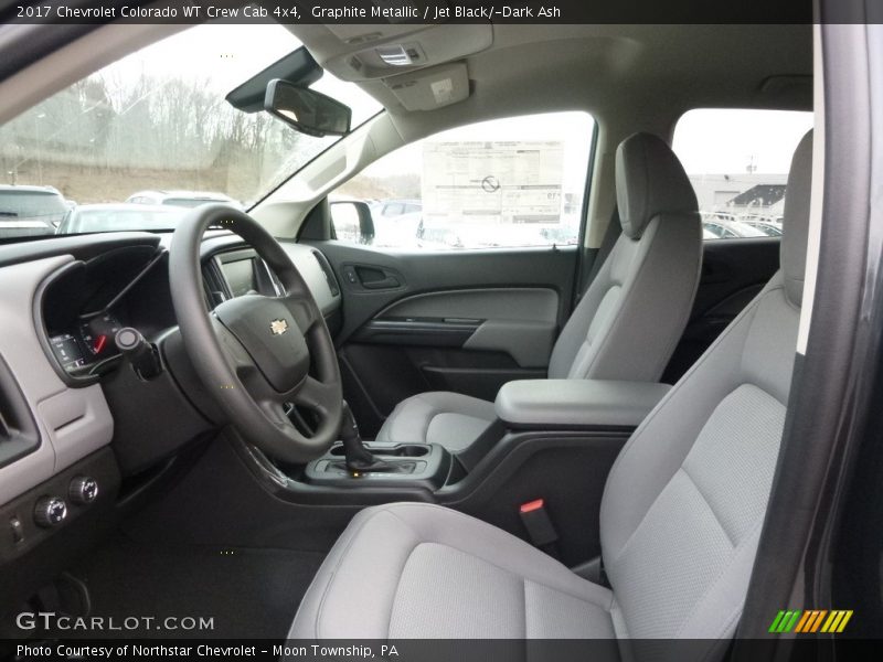 Graphite Metallic / Jet Black/­Dark Ash 2017 Chevrolet Colorado WT Crew Cab 4x4