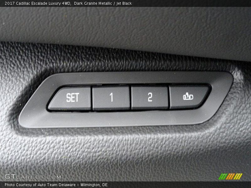 Controls of 2017 Escalade Luxury 4WD