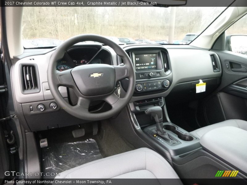 Graphite Metallic / Jet Black/­Dark Ash 2017 Chevrolet Colorado WT Crew Cab 4x4