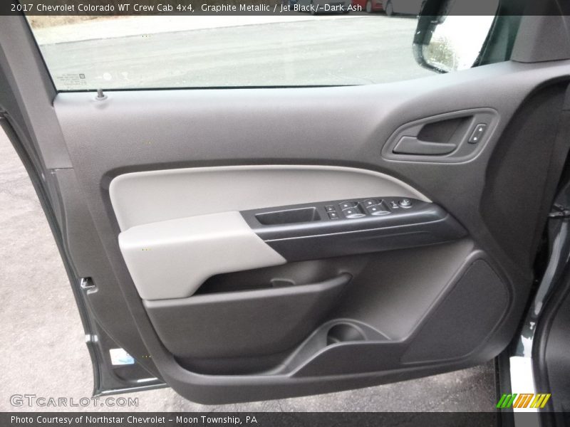 Graphite Metallic / Jet Black/­Dark Ash 2017 Chevrolet Colorado WT Crew Cab 4x4