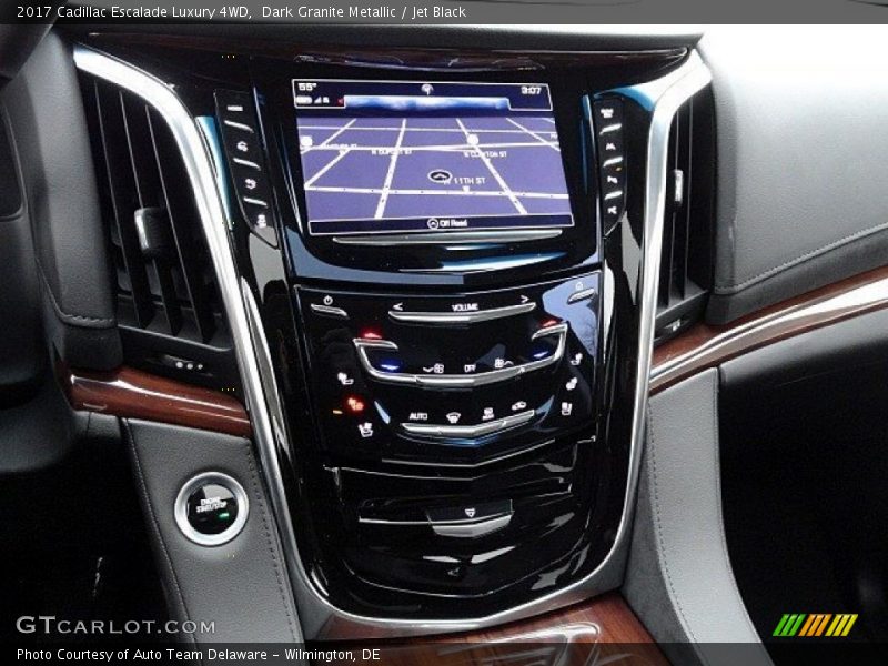 Controls of 2017 Escalade Luxury 4WD
