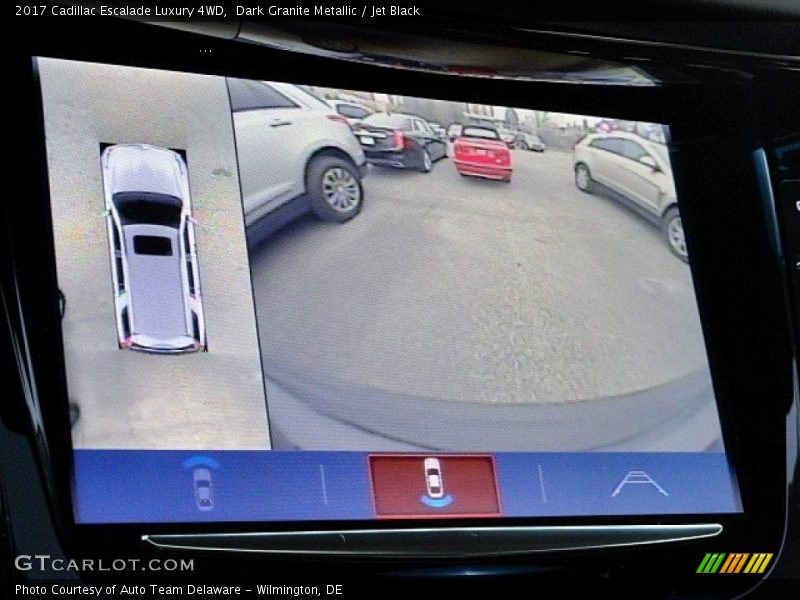 Dark Granite Metallic / Jet Black 2017 Cadillac Escalade Luxury 4WD