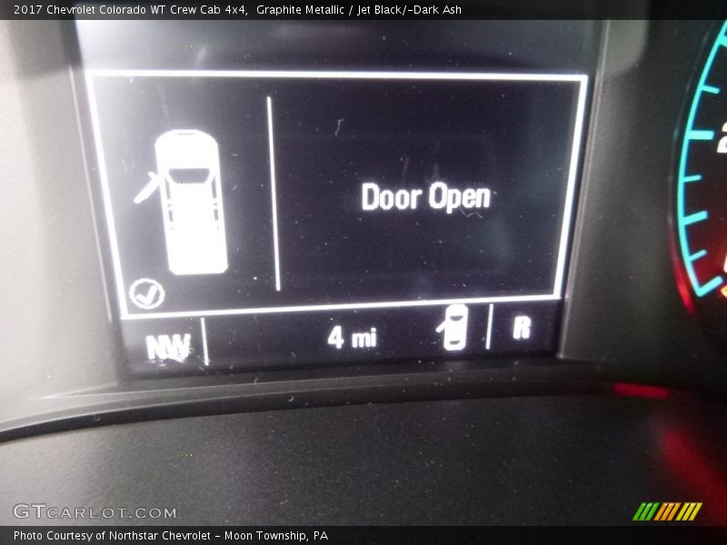 Graphite Metallic / Jet Black/­Dark Ash 2017 Chevrolet Colorado WT Crew Cab 4x4