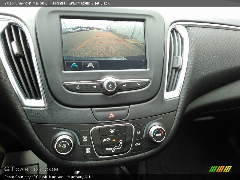 Nightfall Gray Metallic / Jet Black 2016 Chevrolet Malibu LT