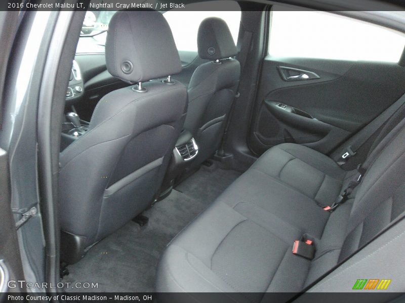 Nightfall Gray Metallic / Jet Black 2016 Chevrolet Malibu LT