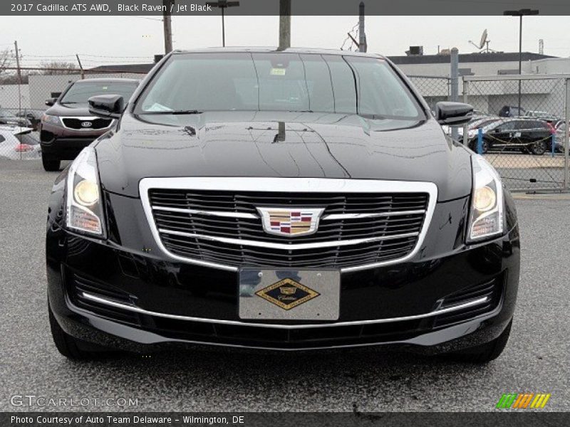 Black Raven / Jet Black 2017 Cadillac ATS AWD