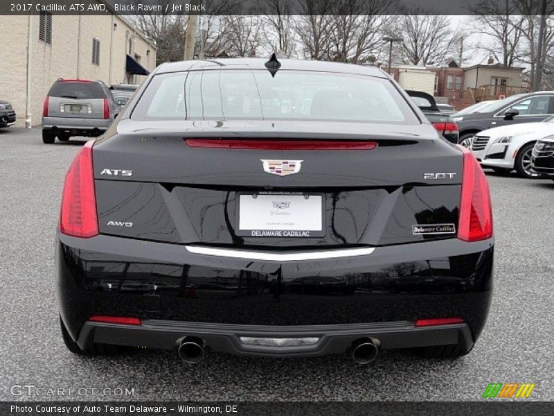 Black Raven / Jet Black 2017 Cadillac ATS AWD