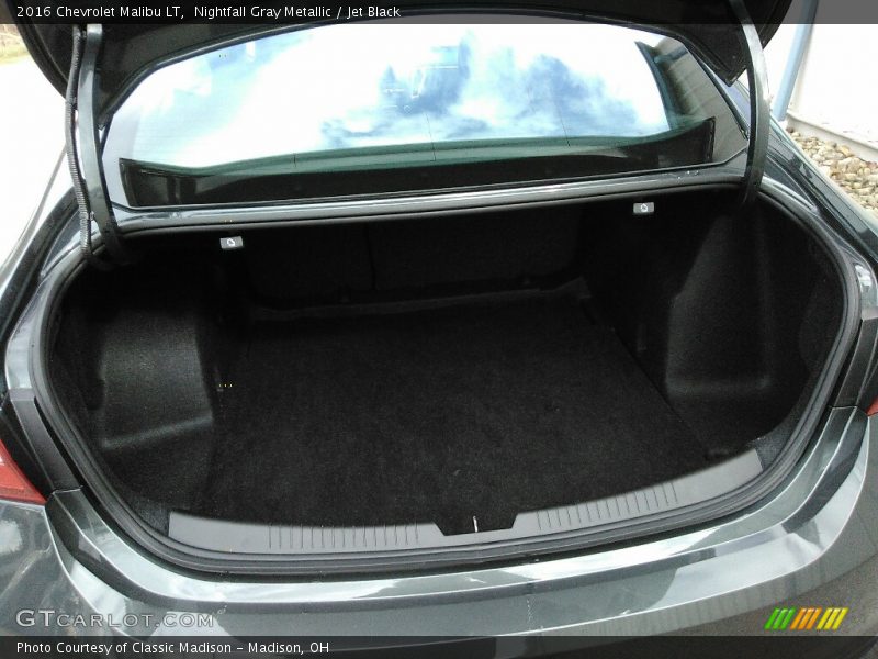 Nightfall Gray Metallic / Jet Black 2016 Chevrolet Malibu LT