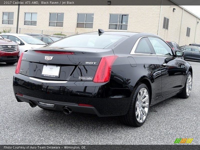Black Raven / Jet Black 2017 Cadillac ATS AWD