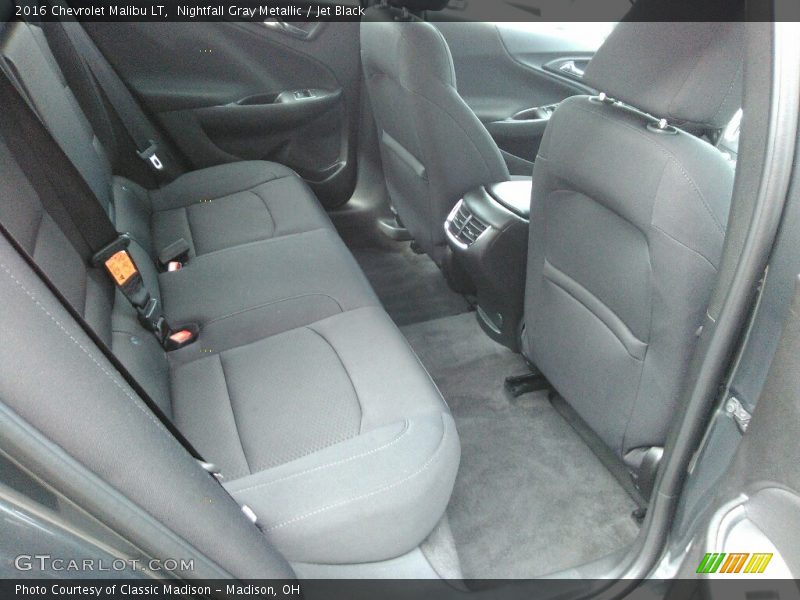 Nightfall Gray Metallic / Jet Black 2016 Chevrolet Malibu LT