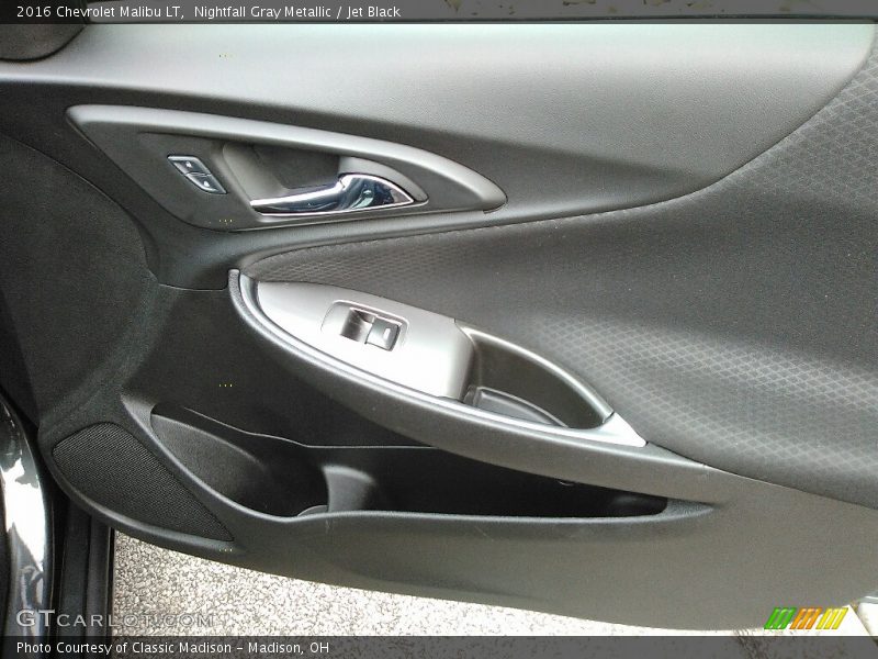 Nightfall Gray Metallic / Jet Black 2016 Chevrolet Malibu LT