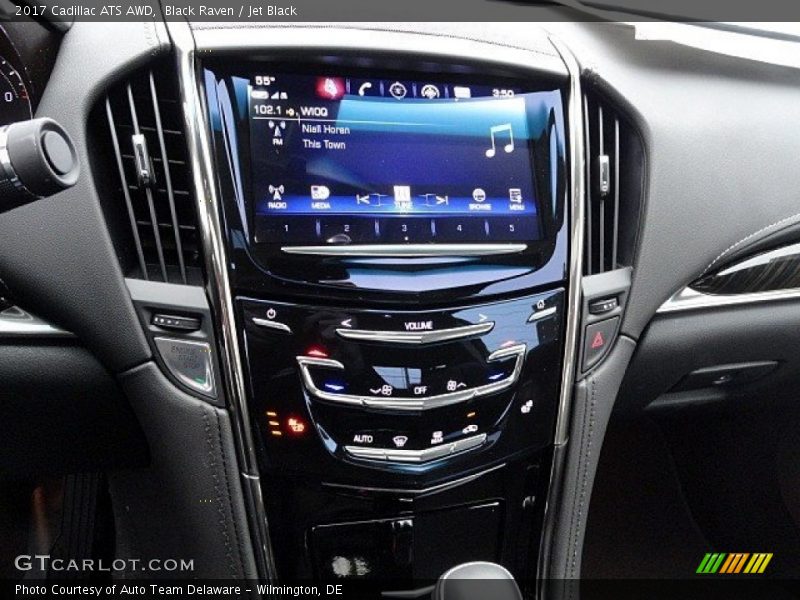 Black Raven / Jet Black 2017 Cadillac ATS AWD