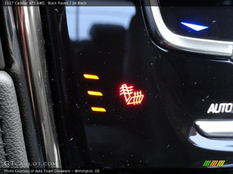 Black Raven / Jet Black 2017 Cadillac ATS AWD