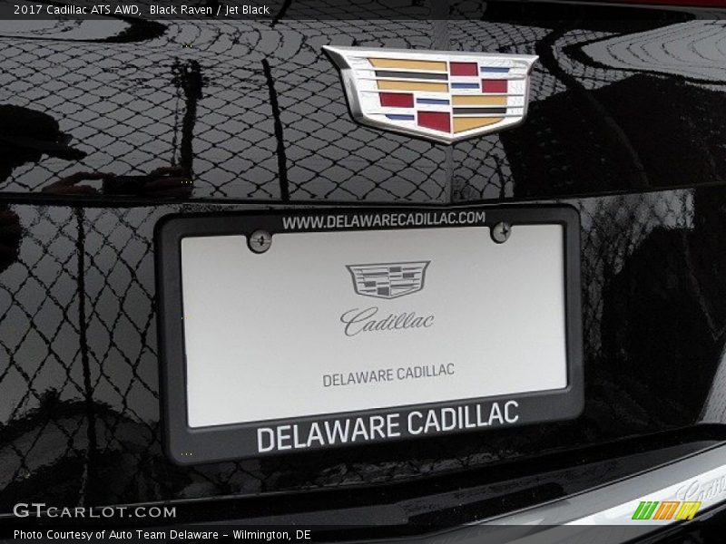 Black Raven / Jet Black 2017 Cadillac ATS AWD