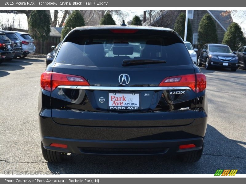 Crystal Black Pearl / Ebony 2015 Acura RDX Technology