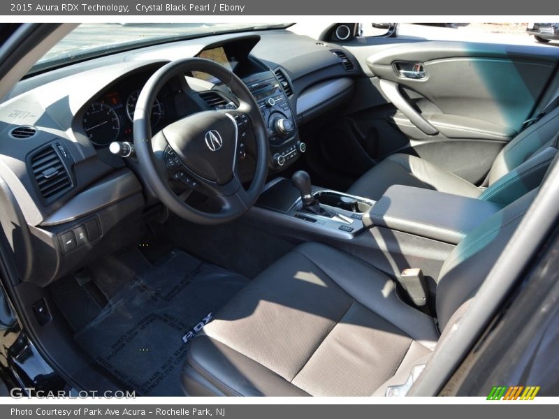 Crystal Black Pearl / Ebony 2015 Acura RDX Technology