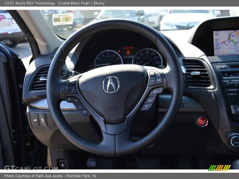 Crystal Black Pearl / Ebony 2015 Acura RDX Technology