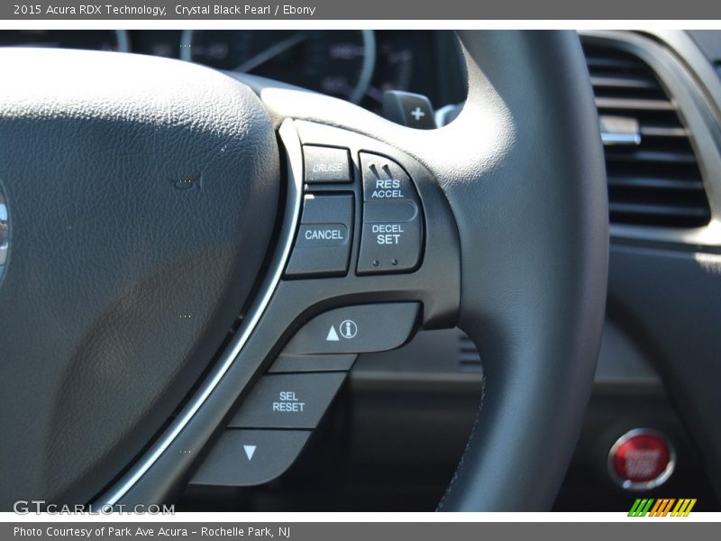 Crystal Black Pearl / Ebony 2015 Acura RDX Technology