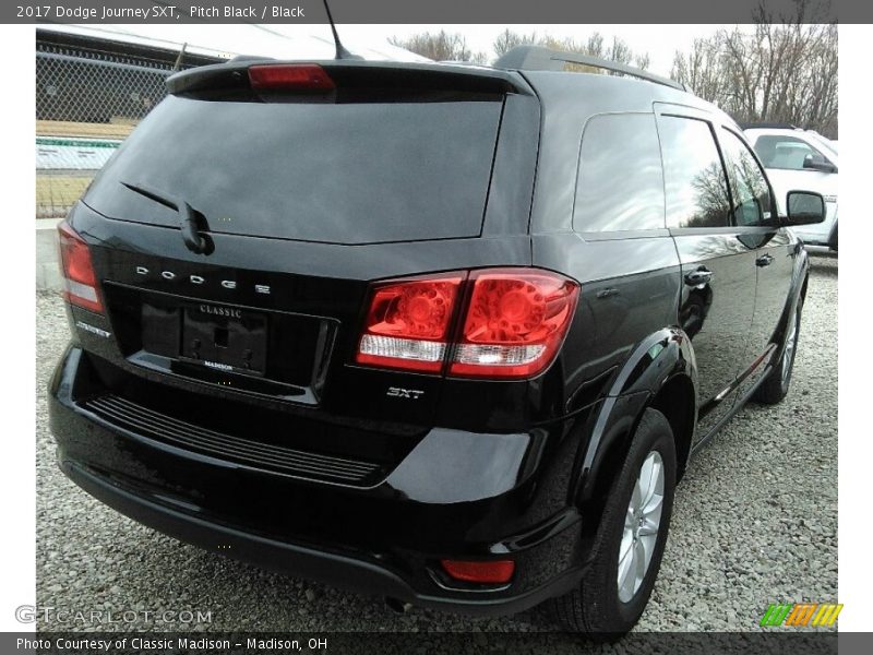 Pitch Black / Black 2017 Dodge Journey SXT