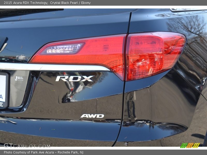 Crystal Black Pearl / Ebony 2015 Acura RDX Technology