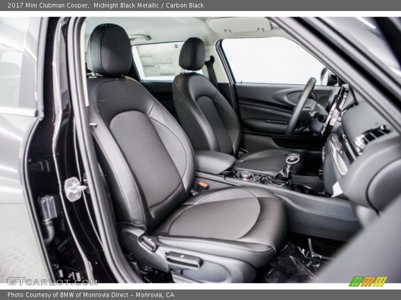 Midnight Black Metallic / Carbon Black 2017 Mini Clubman Cooper