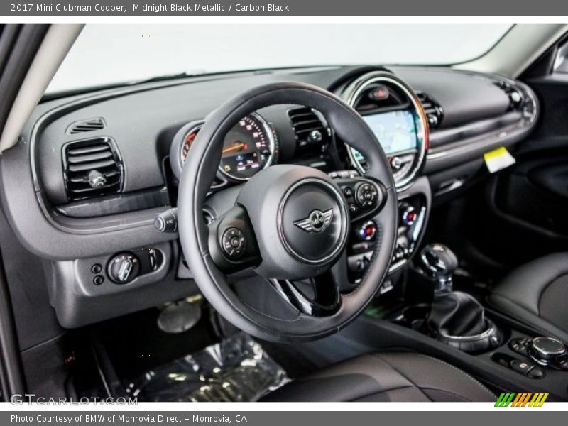 Midnight Black Metallic / Carbon Black 2017 Mini Clubman Cooper