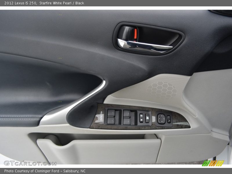 Starfire White Pearl / Black 2012 Lexus IS 250