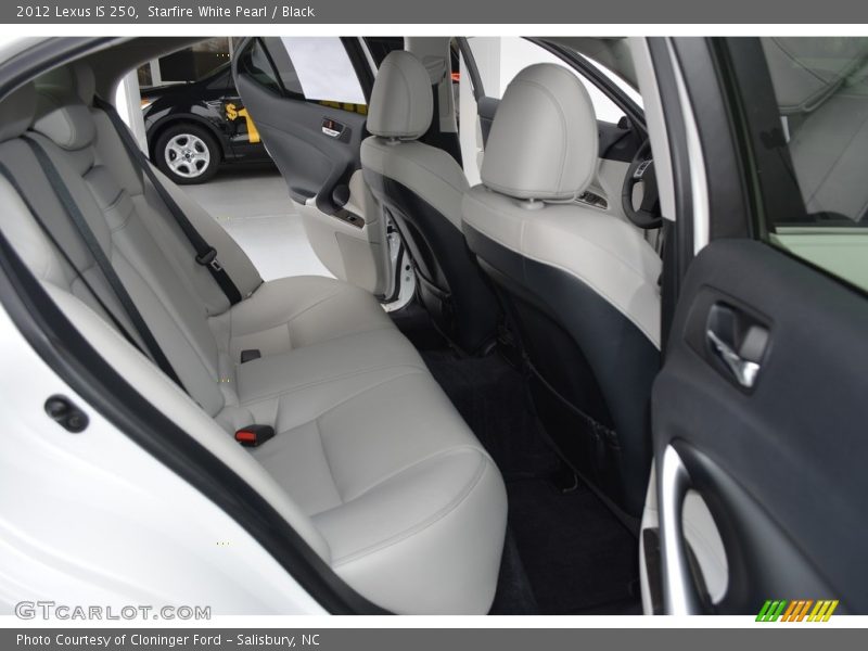 Starfire White Pearl / Black 2012 Lexus IS 250