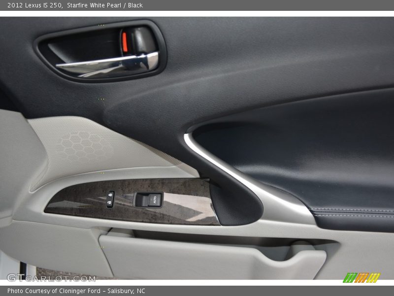 Starfire White Pearl / Black 2012 Lexus IS 250