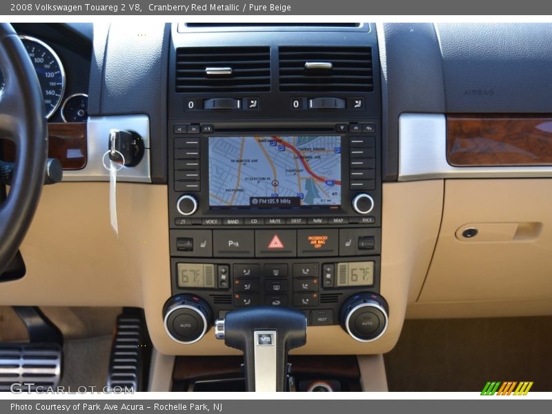 Cranberry Red Metallic / Pure Beige 2008 Volkswagen Touareg 2 V8
