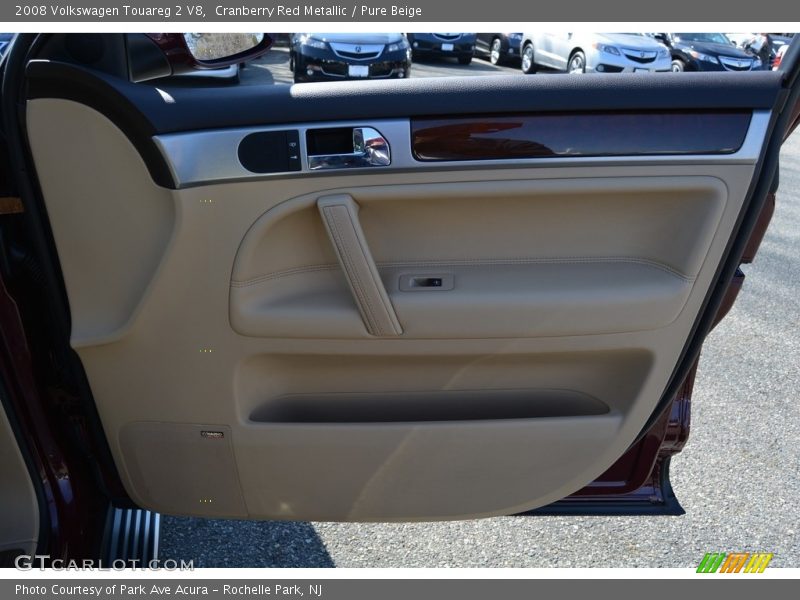 Cranberry Red Metallic / Pure Beige 2008 Volkswagen Touareg 2 V8