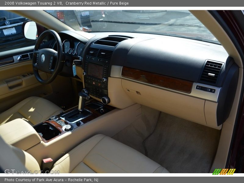 Cranberry Red Metallic / Pure Beige 2008 Volkswagen Touareg 2 V8