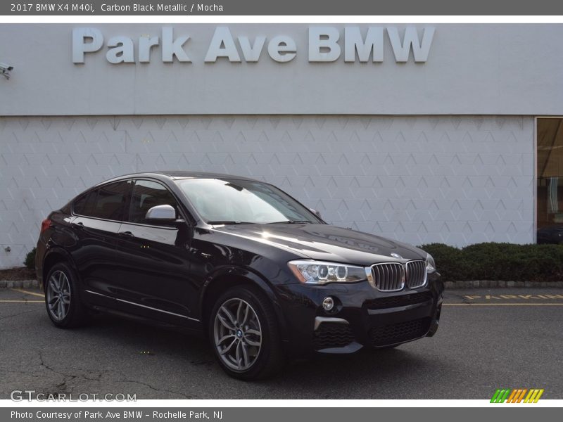 Carbon Black Metallic / Mocha 2017 BMW X4 M40i