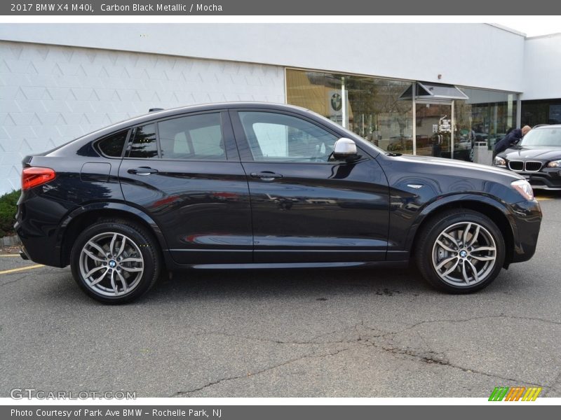 Carbon Black Metallic / Mocha 2017 BMW X4 M40i