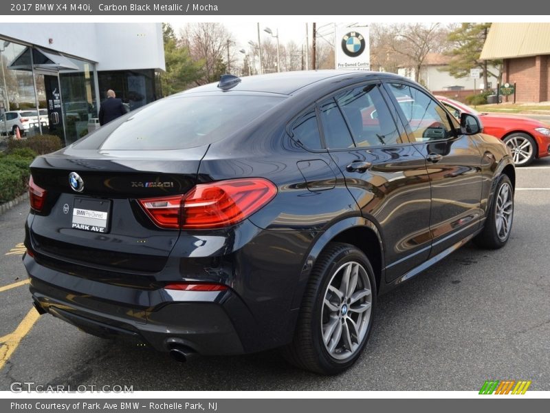 Carbon Black Metallic / Mocha 2017 BMW X4 M40i