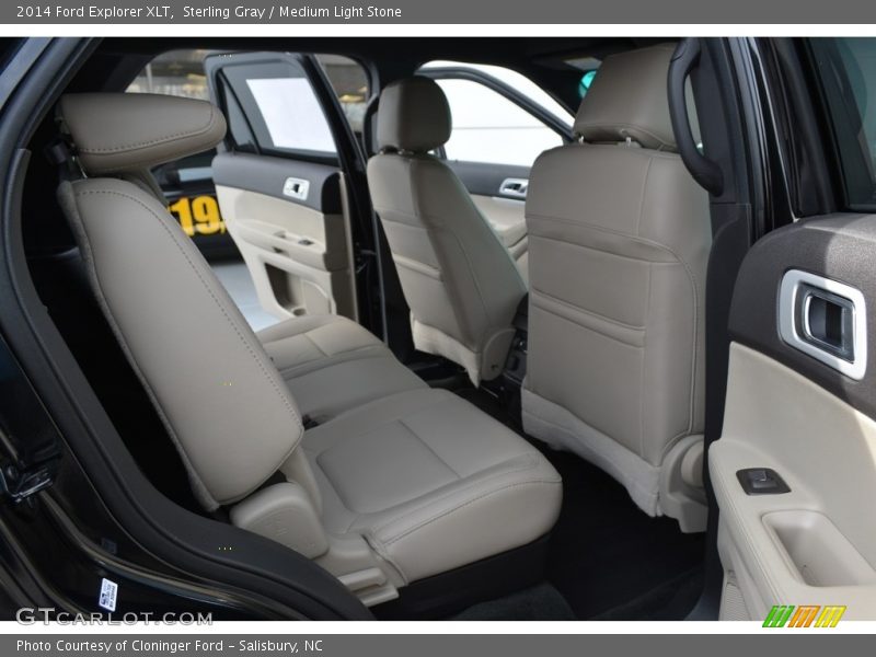 Sterling Gray / Medium Light Stone 2014 Ford Explorer XLT