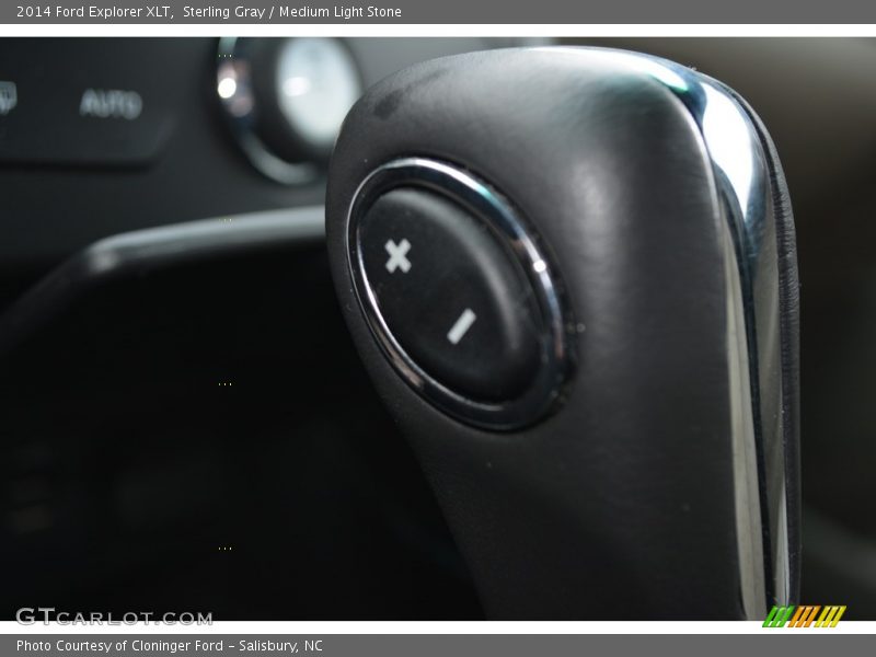 Sterling Gray / Medium Light Stone 2014 Ford Explorer XLT