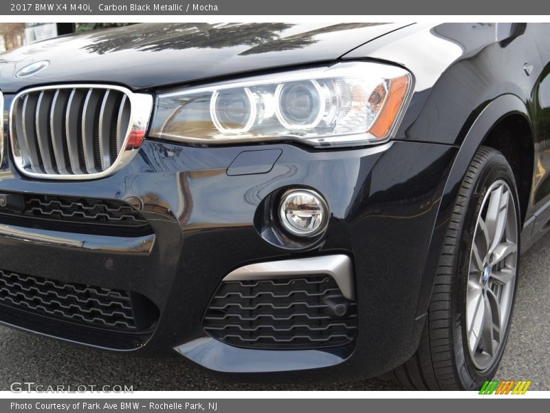 Carbon Black Metallic / Mocha 2017 BMW X4 M40i