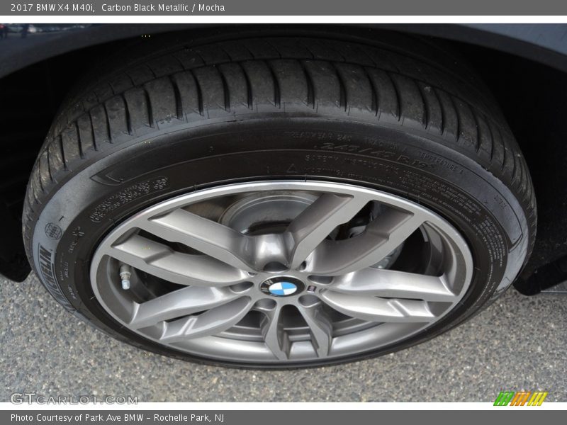 Carbon Black Metallic / Mocha 2017 BMW X4 M40i