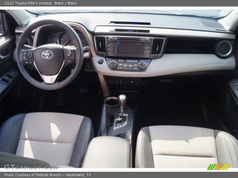Black / Black 2013 Toyota RAV4 Limited