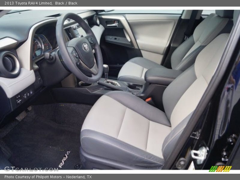 Black / Black 2013 Toyota RAV4 Limited