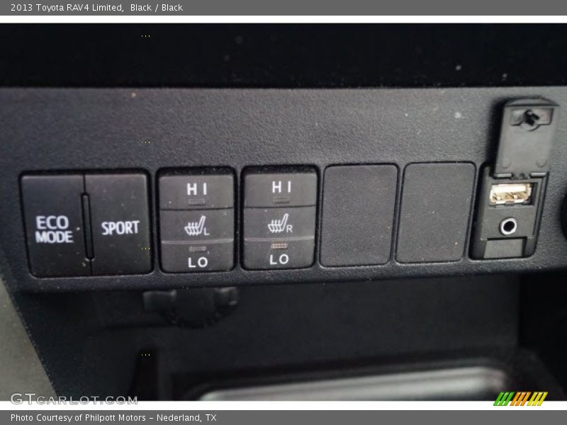Black / Black 2013 Toyota RAV4 Limited