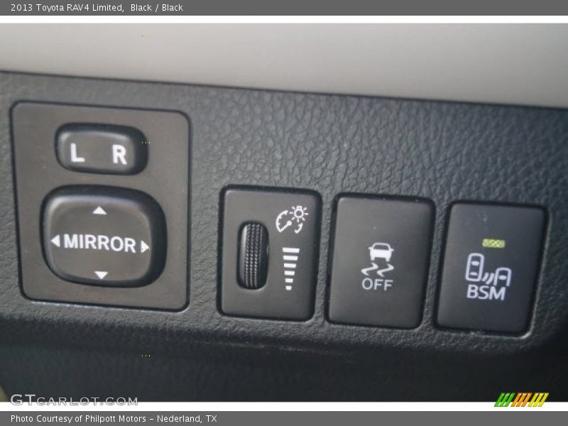 Black / Black 2013 Toyota RAV4 Limited