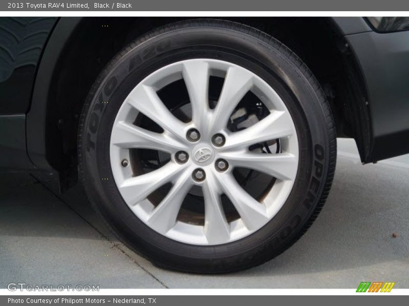 Black / Black 2013 Toyota RAV4 Limited