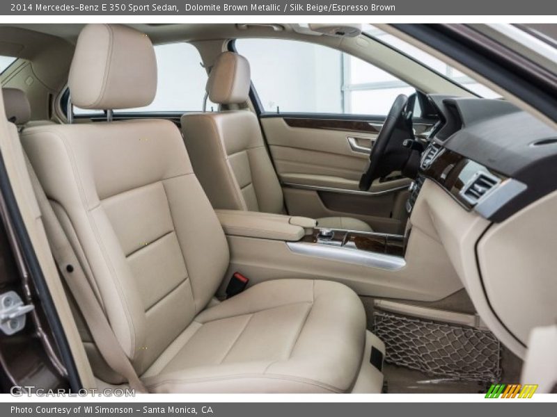 Dolomite Brown Metallic / Silk Beige/Espresso Brown 2014 Mercedes-Benz E 350 Sport Sedan
