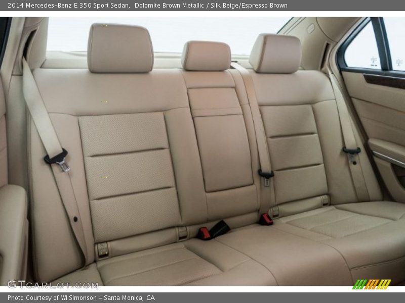 Dolomite Brown Metallic / Silk Beige/Espresso Brown 2014 Mercedes-Benz E 350 Sport Sedan
