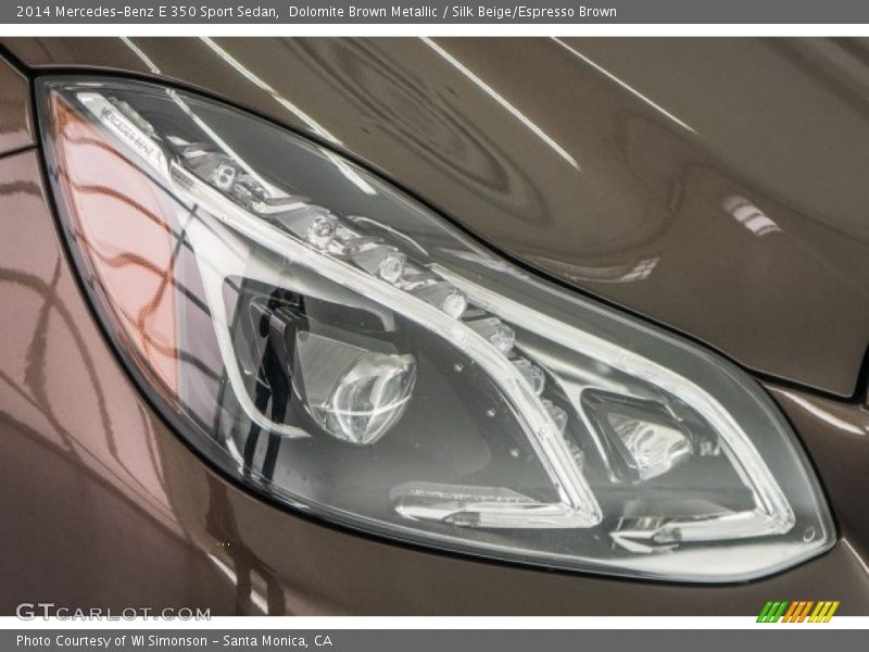 Dolomite Brown Metallic / Silk Beige/Espresso Brown 2014 Mercedes-Benz E 350 Sport Sedan