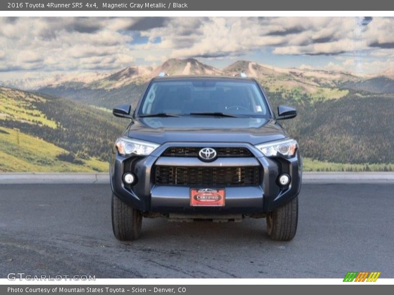 Magnetic Gray Metallic / Black 2016 Toyota 4Runner SR5 4x4