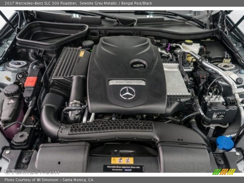 2017 SLC 300 Roadster Engine - 2.0 Liter Turbocharged DOHC 16-Valve VVT 4 Cylinder